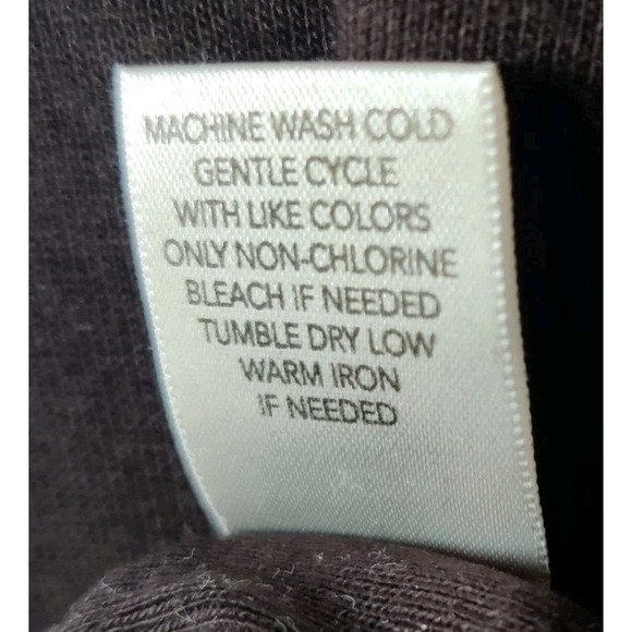 CJ Banks Women's Plus Everyday Fit Tee Long Sleeve Black 100% Cotton Size 2X - Picture 5 of 5